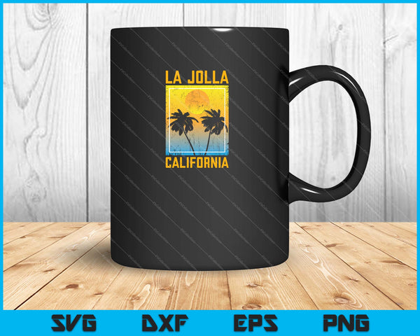 Vintage La Jolla California SVG PNG Cutting Printable Files