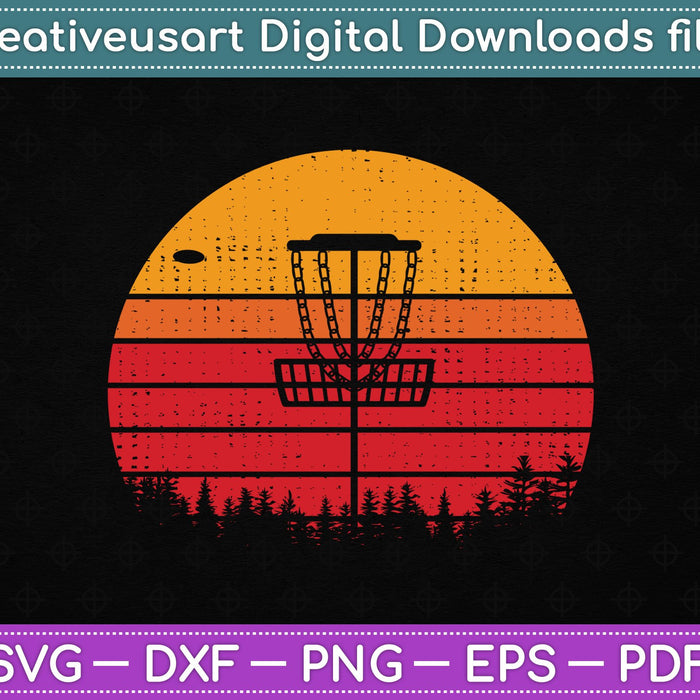 Funny Vintage Retro Frolf Frisbee Disc Golf SVG PNG Cutting Printable Files Funny Vintage Retro Frolf Frisbee Disc Golf SVG PNG Cutting Printable Files