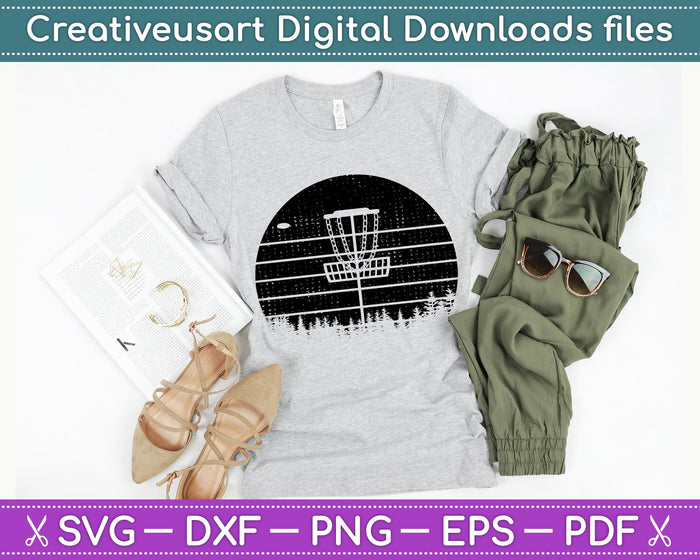 Funny Vintage Retro Frolf Frisbee Disc Golf SVG PNG Cutting Printable Files Funny Vintage Retro Frolf Frisbee Disc Golf SVG PNG Cutting Printable Files