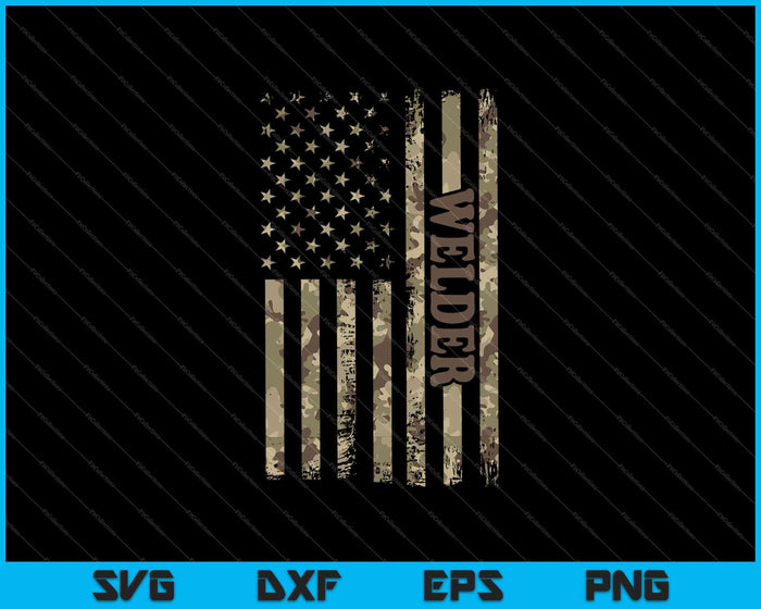 Welder American Flag SVG PNG Cutting Printable Files Welder American Flag SVG PNG Cutting Printable Files
