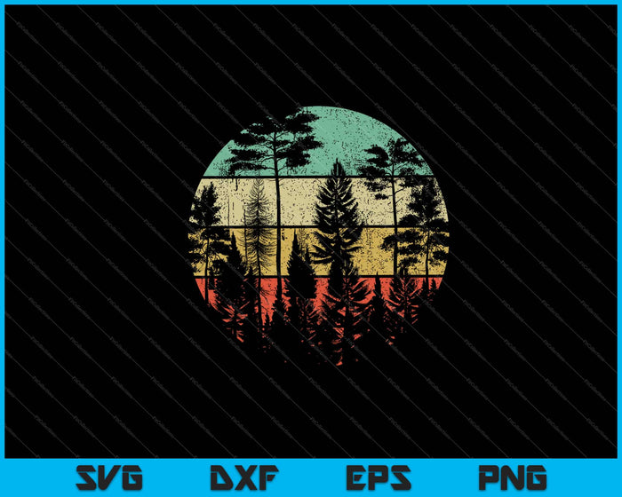 Wildlife Trees Outdoors Nature Retro Forest Svg Cutting Printable Files Wildlife Trees Outdoors Nature Retro Forest Svg Cutting Printable Files