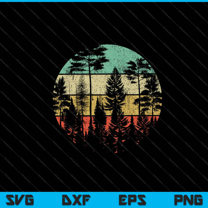 Wildlife Trees Outdoors Nature Retro Forest Svg Cutting Printable Files Wildlife Trees Outdoors Nature Retro Forest Svg Cutting Printable Files