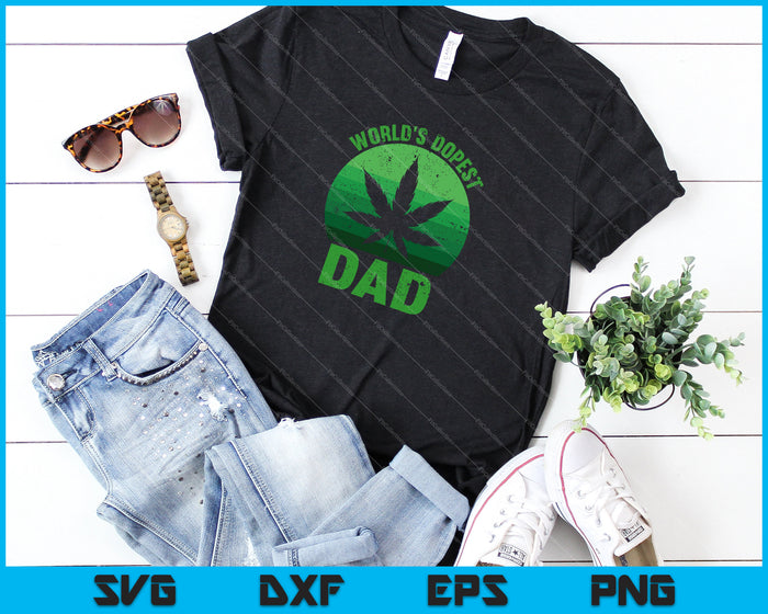 World's Dopest Dad SVG PNG Cutting Printable Files World's Dopest Dad SVG PNG Cutting Printable Files