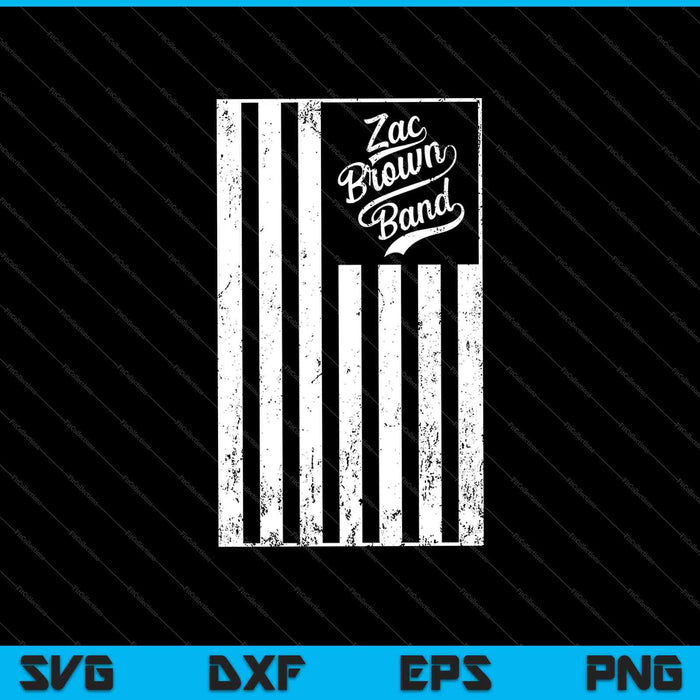 Zac Brown Band SVG PNG Cutting Printable Files Zac Brown Band SVG PNG Cutting Printable Files