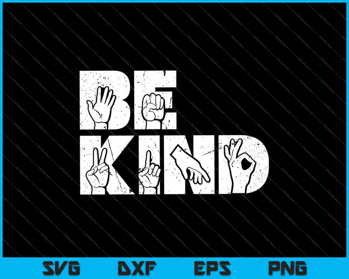 Be Kind with Hand Icon SVG PNG Cutting Printable Files Be Kind with Hand Icon SVG PNG Cutting Printable Files
