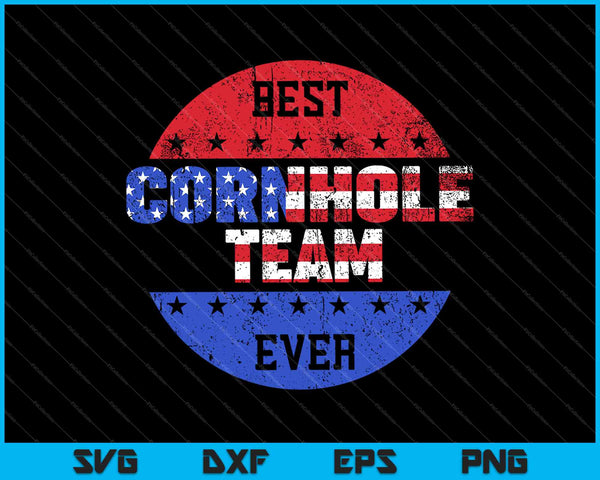 Best Cornhole Team Ever SVG PNG Cutting Printable Files