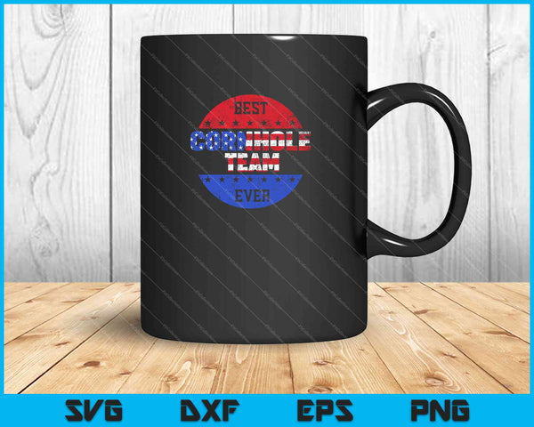Best Cornhole Team Ever SVG PNG Cutting Printable Files