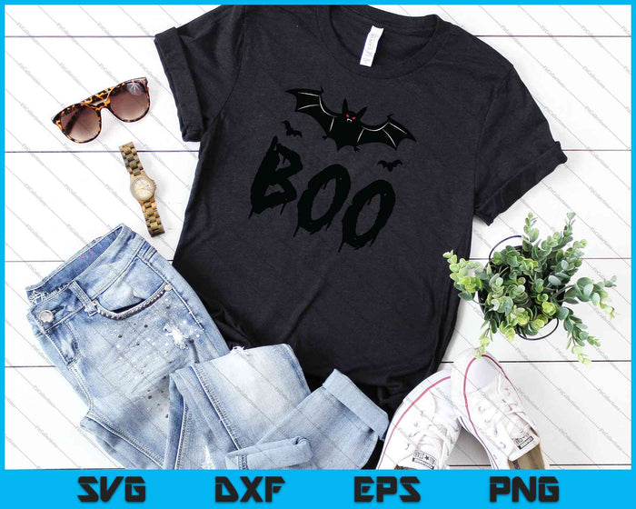 Boo Halloween SVG PNG snijden afdrukbare bestanden Boo Halloween SVG PNG snijden afdrukbare bestanden