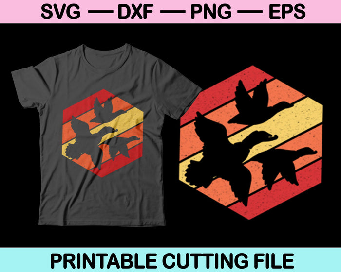 Caza de patos SVG PNG cortando archivos imprimibles Caza de patos SVG PNG cortando archivos imprimibles