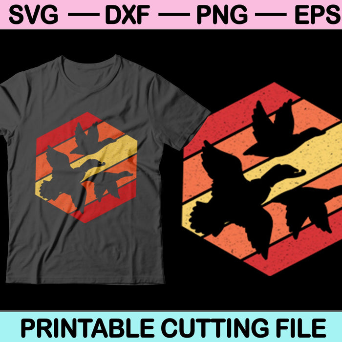 Caza de patos SVG PNG cortando archivos imprimibles Caza de patos SVG PNG cortando archivos imprimibles