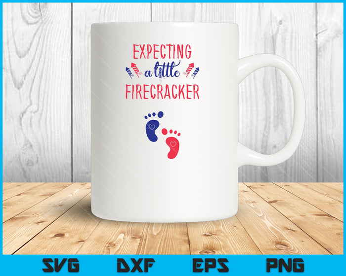Expecting a little Firecracker SVG PNG Cutting Printable Files Expecting a little Firecracker SVG PNG Cutting Printable Files