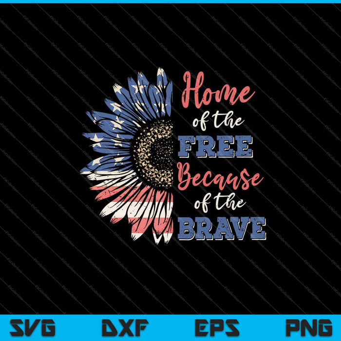 4t July American flag sunflower Svg Cutting Printable Files 4t July American flag sunflower Svg Cutting Printable Files