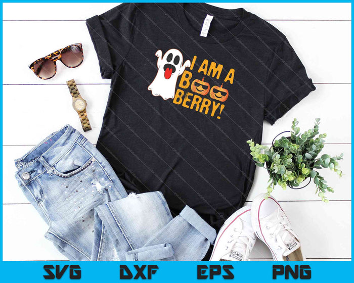 I am a Boo Berry! SVG PNG Cutting Printable Files I am a Boo Berry! SVG PNG Cutting Printable Files