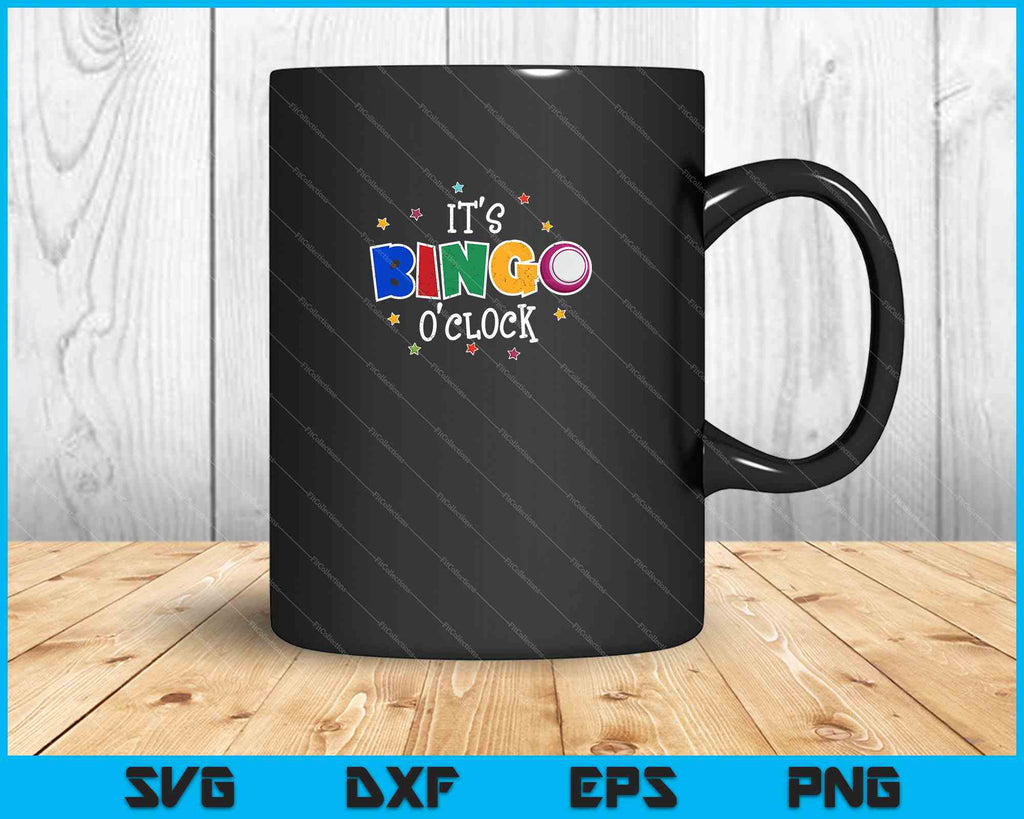 2020 coffee mug bingo It's Bingo O'clock SVG PNG Files – creativeusarts