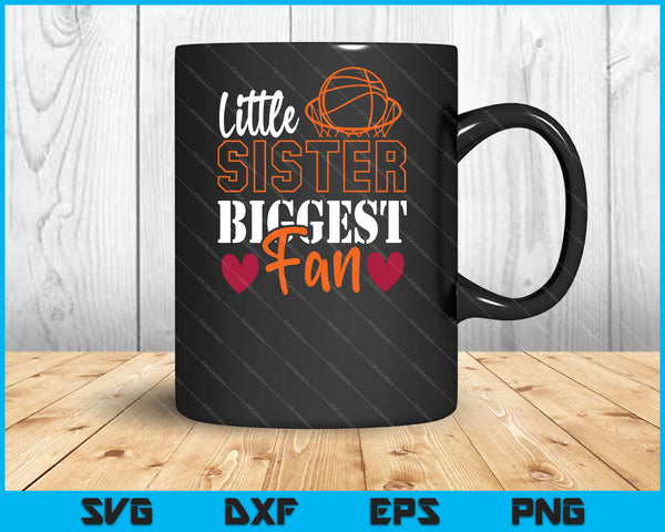 little Brother Biggest Fan Svg Cutting Printable Files