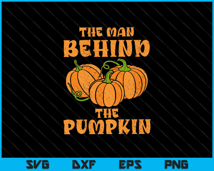 the man behind the pumpkin SVG PNG Cutting Printable Files the man behind the pumpkin SVG PNG Cutting Printable Files