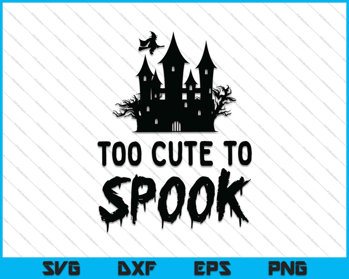 Te schattig om SVG PNG te laten schrikken afdrukbare bestanden snijden Te schattig om SVG PNG te laten schrikken afdrukbare bestanden snijden