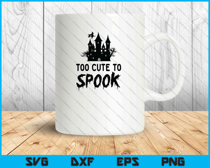 Te schattig om SVG PNG te laten schrikken afdrukbare bestanden snijden Te schattig om SVG PNG te laten schrikken afdrukbare bestanden snijden