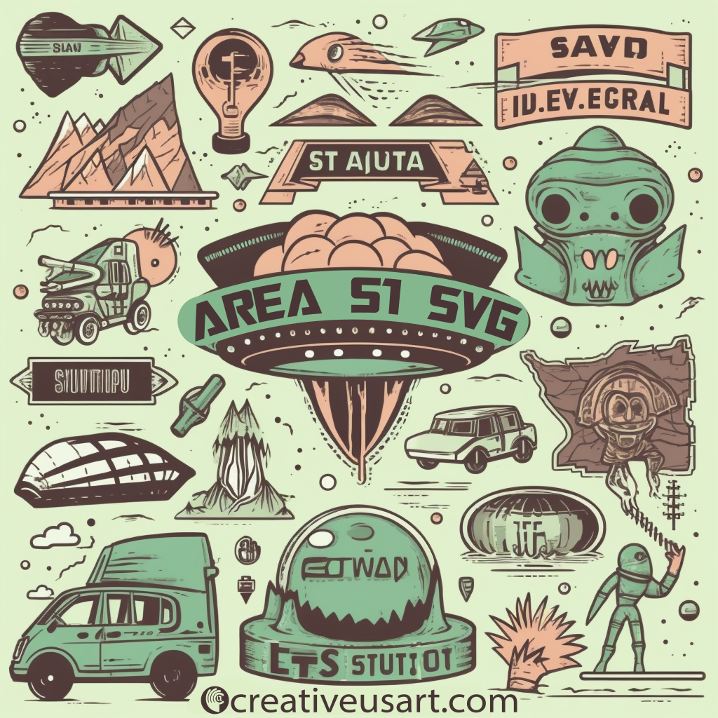 Area 51 SVG – creativeusarts