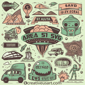 Area 51 SVG