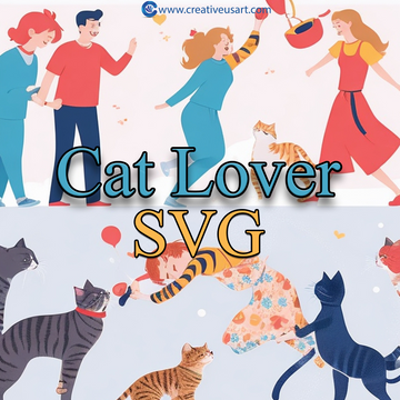 Amante de los gatos SVG