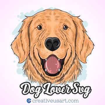 Amante de los perros SVG