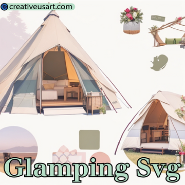 SVG de glamping 