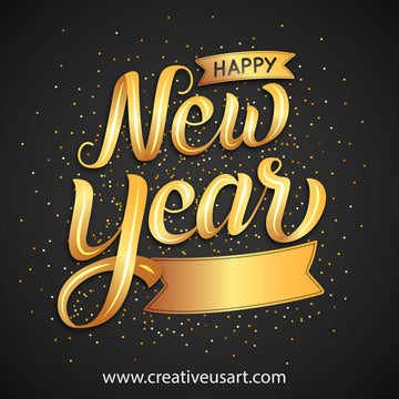 New Year SVG