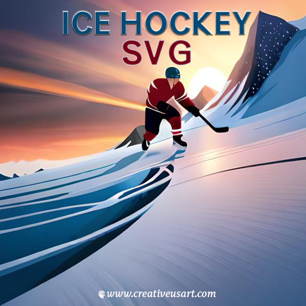 Ice Hockey SVG – creativeusarts