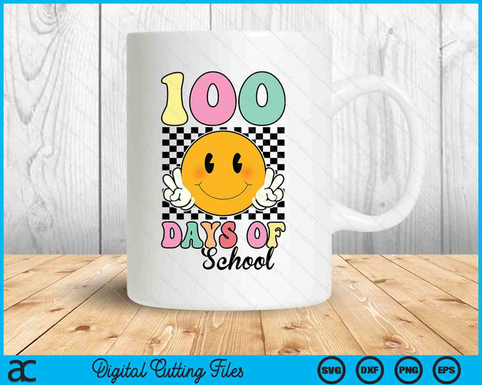 100 Days Of School Teacher Kids 100th Day Of School SVG PNG Digital Printable Files