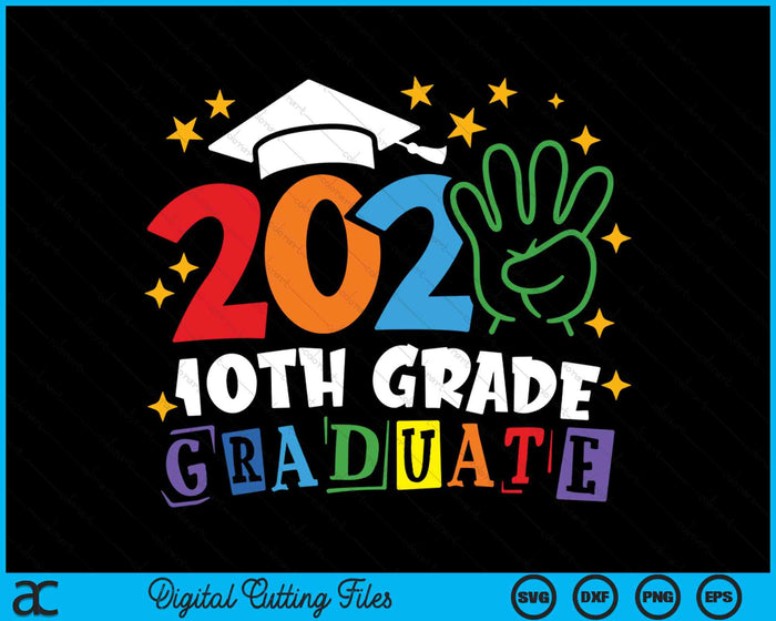 10th Grade Graduate 2024 Proud Family Senior Graduation Day SVG PNG Digital Cutting File