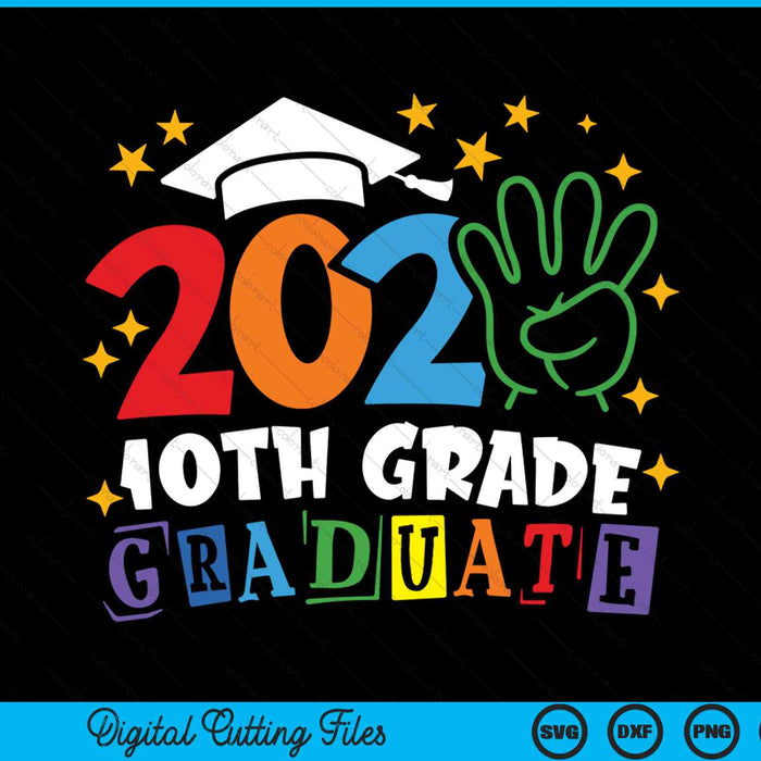 10th Grade Graduate 2024 Proud Family Senior Graduation Day SVG PNG Digital Cutting File