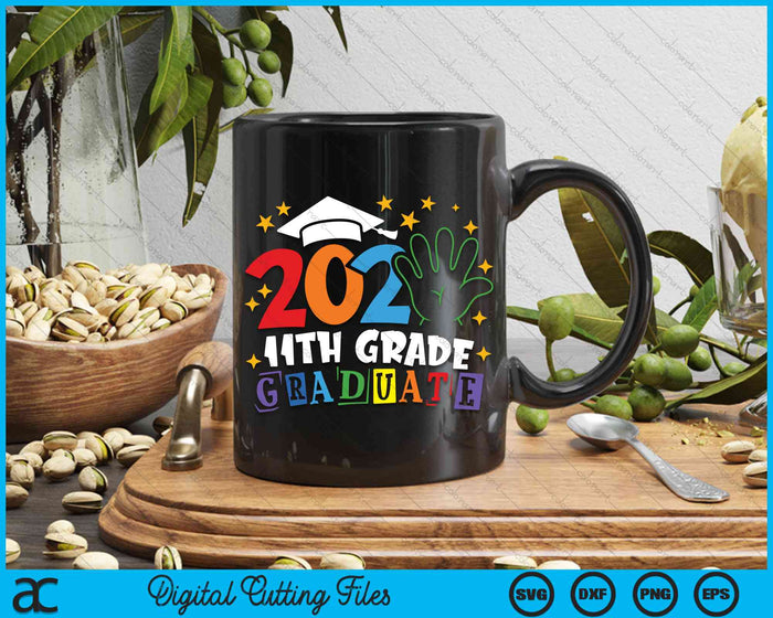 11th Grade Graduate 2025 Proud Family Senior Graduation Day SVG PNG Digital Cutting File