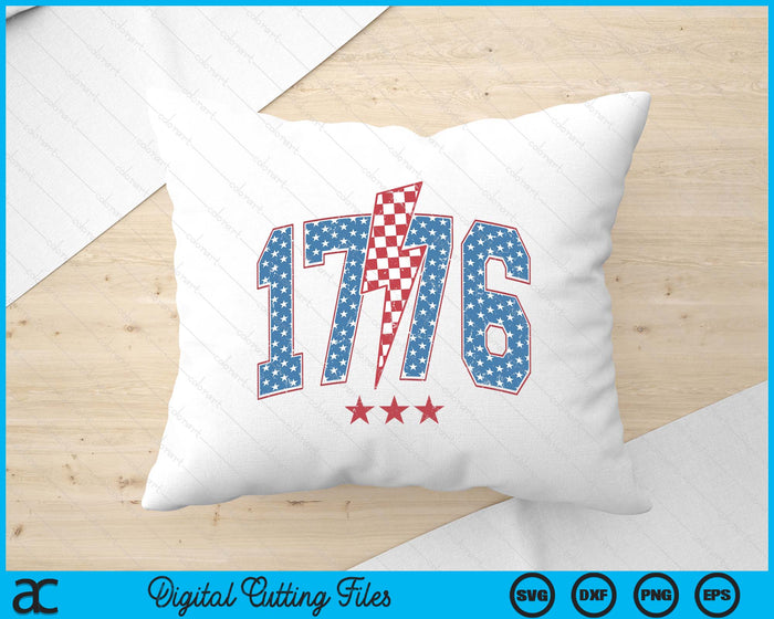 1776 America 4th of July SVG PNG Digital Cutting Files