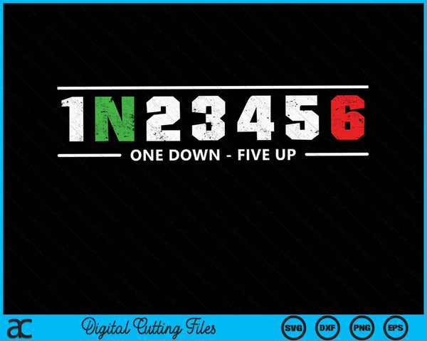 1N23456 Motorcycle Shift Biker Motorcyclist SVG PNG Digital Cutting Files