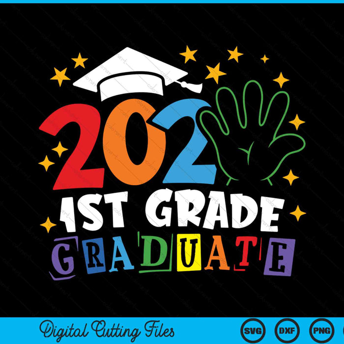 1st Grade Graduate 2025 Proud Family Senior Graduation Day SVG PNG Digital Cutting File