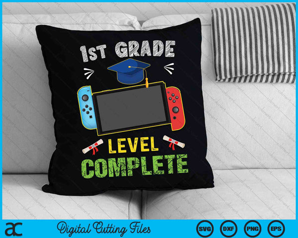 1st Grade Level Complete Graduation SVG PNG Cutting Printable Files