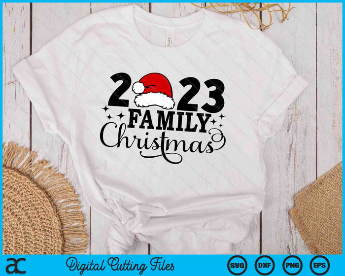 2023 Family Christmas Matching Family SVG PNG Digital Cutting Files
