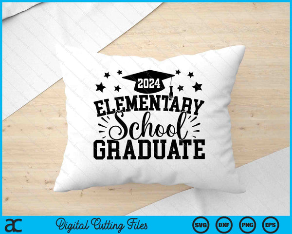 2024 Elementary School Graduate Elementary Grad SVG PNG Digital Cutting Files