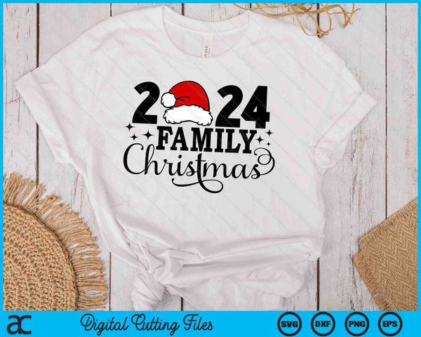 2024 Family Christmas Matching Family SVG PNG Digital Cutting Files