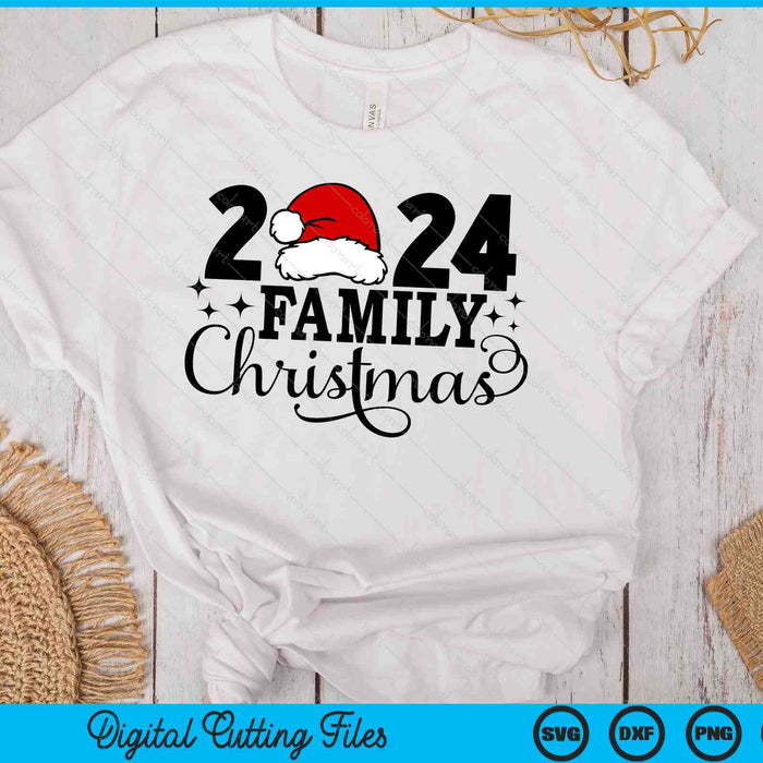 2024 Family Christmas Matching Family SVG PNG Digital Cutting Files