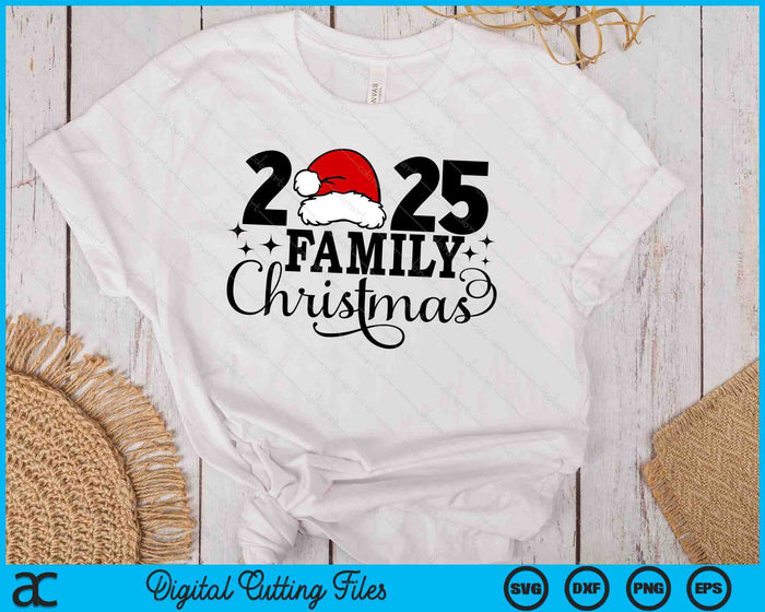 2025 Family Christmas, Matching Family SVG PNG Digital Cutting Files
