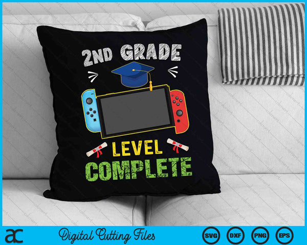 2nd Grade Level Complete Graduation SVG PNG Cutting Printable Files