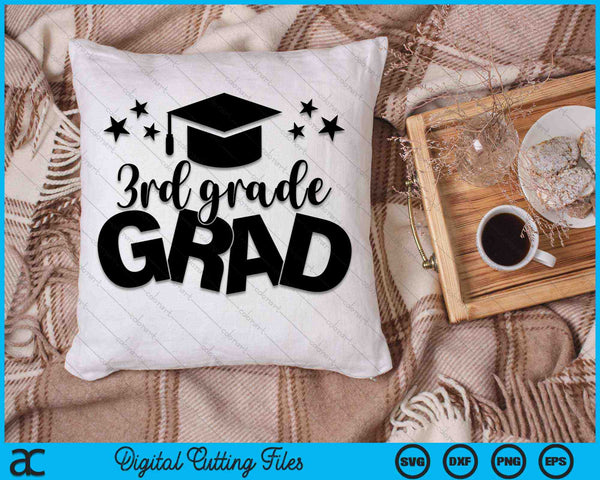 3rd Grade Grad Middle School Graduation SVG PNG Digital Cutting Files