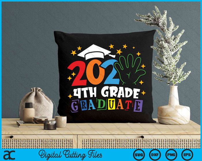 4th Grade Graduate 2025 Proud Family Senior Graduation Day SVG PNG Digital Cutting File