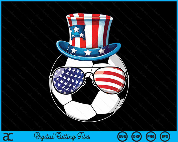 4th Of July Football Funny Patriotic Player Athlete SVG PNG Digital Cutting Files