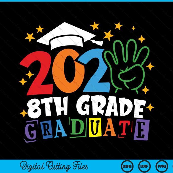 8th Grade Graduate 2024 Proud Family Senior Graduation Day SVG PNG Digital Cutting File