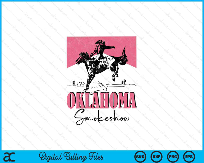 90s Oklahoma Fan Vintage Oklahoma Western Rodeo Style SVG PNG Digital Printable Files