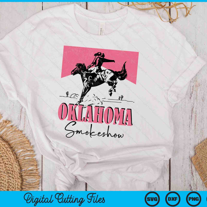 90s Oklahoma Fan Vintage Oklahoma Western Rodeo Style SVG PNG Digital Printable Files