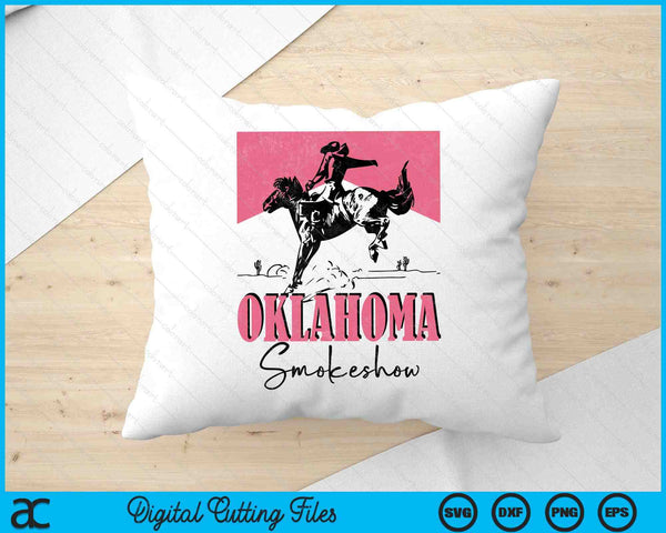 90s Oklahoma Fan Vintage Oklahoma Western Rodeo Style SVG PNG Digital Printable Files